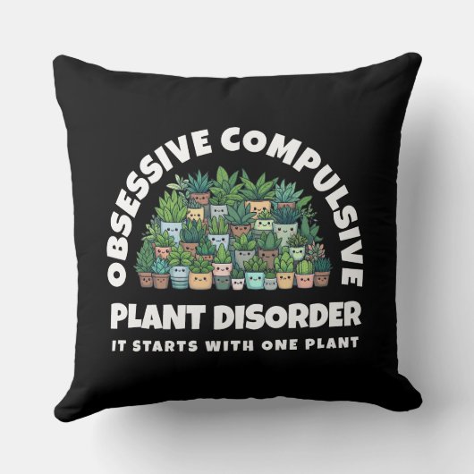 強迫おもしろい性植物障害 クッション (裏面)