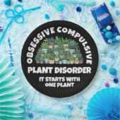 強迫おもしろい性植物障害 ペーパープレート (パーティー)