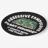 強迫おもしろい性植物障害 ペーパープレート (アングル)