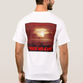 強迫の一族のTシャツ -- ロゴ2 Tシャツ (裏面)