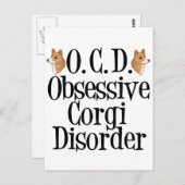 強迫心疾患 ポストカード (正面/裏面)