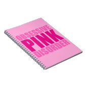 強迫性かわいらしピンク病 ノートブック (右側)