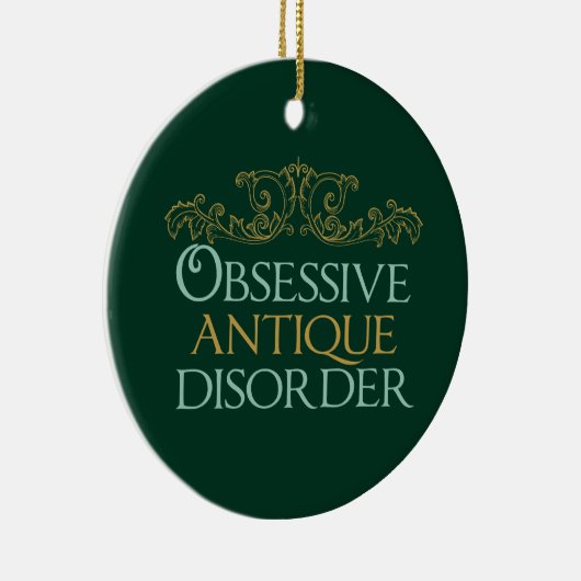強迫性アンティーク障害 セラミックオーナメント (右)