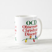 強迫性クリスマス障害 コーヒーマグカップ (正面右)