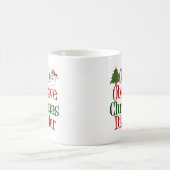 強迫性クリスマス障害 コーヒーマグカップ (中央)