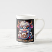 強迫性コーヒー障害  ボーンチャイナマグカップ (右)