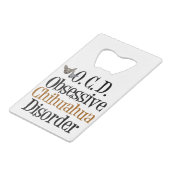 強迫性チワワ病 クレジットカード栓抜き (裏面アングル)