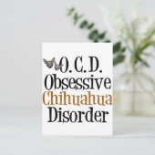 強迫性チワワ病 ポストカード (スタンド正面)