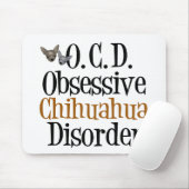 強迫性チワワ病 マウスパッド (マウス)