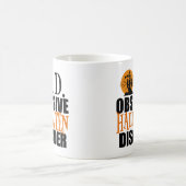 強迫性ハロウィンクール障害 コーヒーマグカップ (中央)