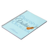 強迫性バイオリン障害 ノートブック (左側)