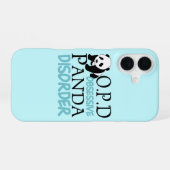強迫性パンダ障害 iPhone 16ケース (裏面横)