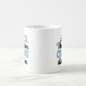 強迫性切断障害 |おもしろい美容師 コーヒーマグカップ (中央)