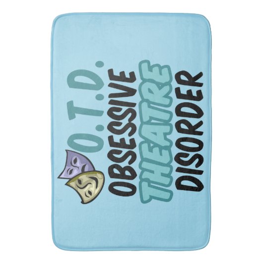 強迫性劇場障害 バスマット (正面縦)