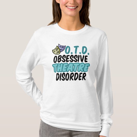 強迫性劇場障害 Tシャツ (正面)