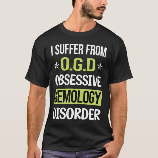 強迫性愛Gemology宝石学者 Tシャツ (正面)