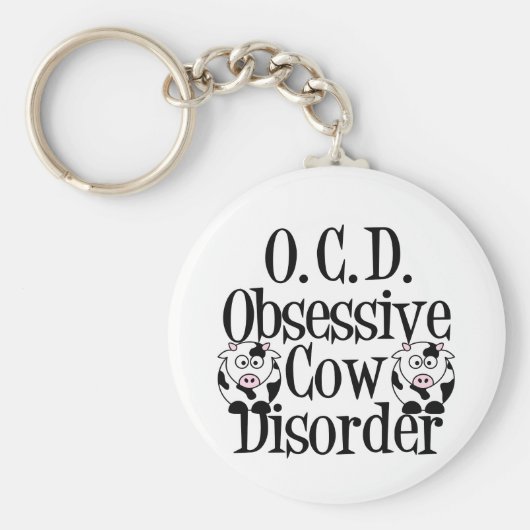 強迫性牛病 キーホルダー (正面)