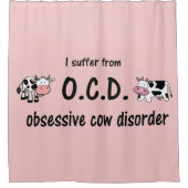 強迫性牛病 シャワーカーテン (正面)