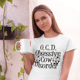 強迫性牛病 Tシャツ