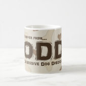 強迫性犬病 コーヒーマグカップ (中央)