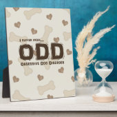 強迫性犬病 フォトプラーク (側面)