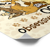 強迫性犬病 ポスター (角)