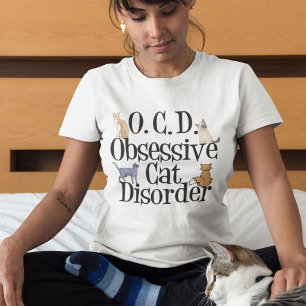 強迫性猫障害 Tシャツ