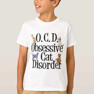 強迫性猫障害 Tシャツ
