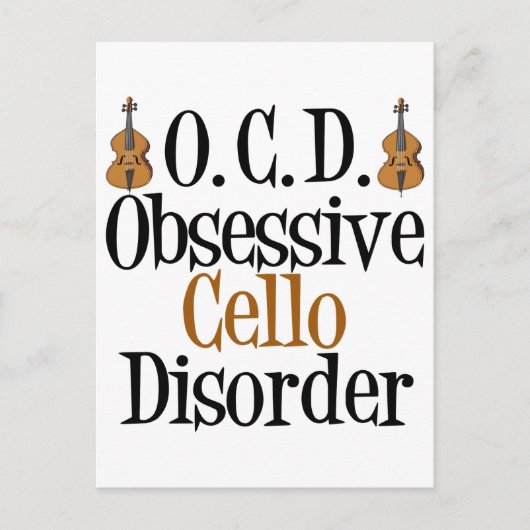 強迫性細胞障害 ポストカード (正面)