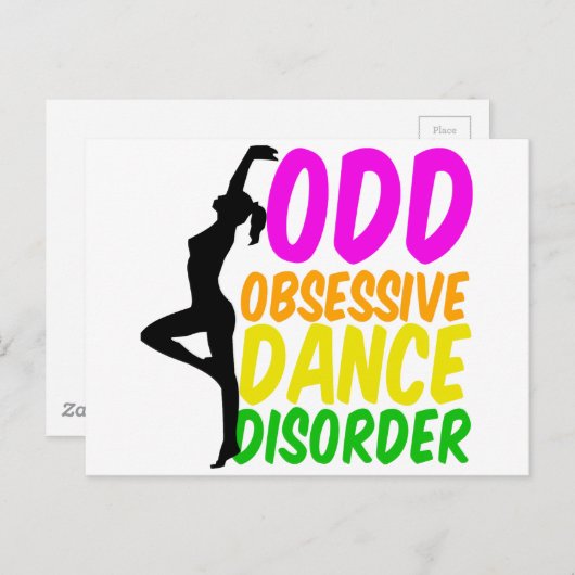 強迫性舞踊障害 ポストカード (正面/裏面)