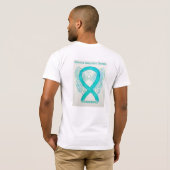 強迫性障害(OCD)認識度T Tシャツ (裏面フル)