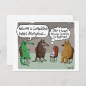 強迫性食欲者 ポストカード (正面/裏面)