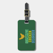 強迫性鶏おもしろい病農家 ラゲッジタグ (正面縦)