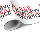 強迫性（鳥）ショウジョウコウカンチョウ障害 ラッピングペーパー (ロールコーナー)