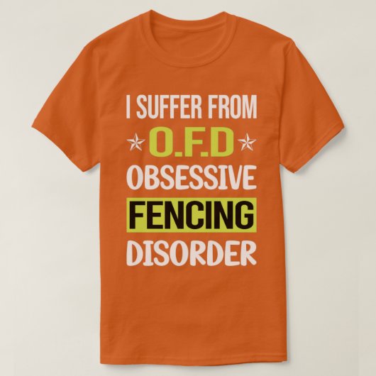 強迫愛フェンシング器 Tシャツ (デザイン正面)