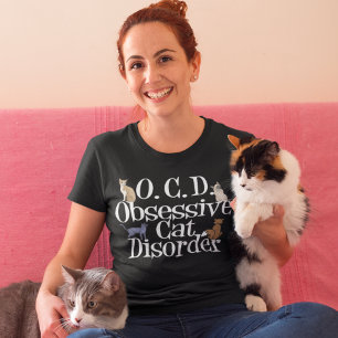 強迫猫障害Tシャツ Tシャツ