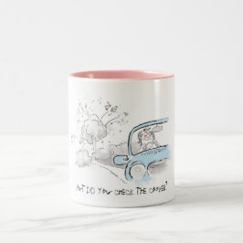 強迫的な言葉遣い ツートーンマグカップ