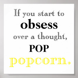 強迫的引用文 ポスター