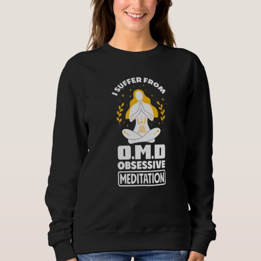 強迫瞑想障害 Omd に苦しむ M スウェットシャツ (正面)