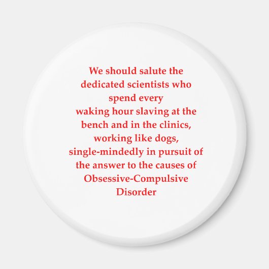 強迫観念 マグネット (正面)