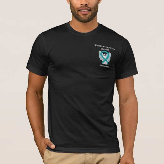強迫障害(OCD)リボンシャツ Tシャツ (正面)