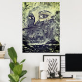 強静かさ ポスター (ホームオフィス)