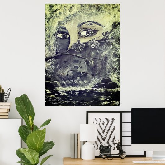 強静かさ ポスター (ホームオフィス)