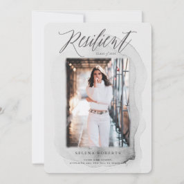 強靭なクラス卒業発表 招待状