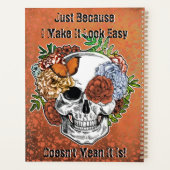 強靭性の粘り強い精神の肯定 プランナー手帳 (裏面)