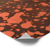 強靭性の粘り強い精神の肯定 ポスター (角)