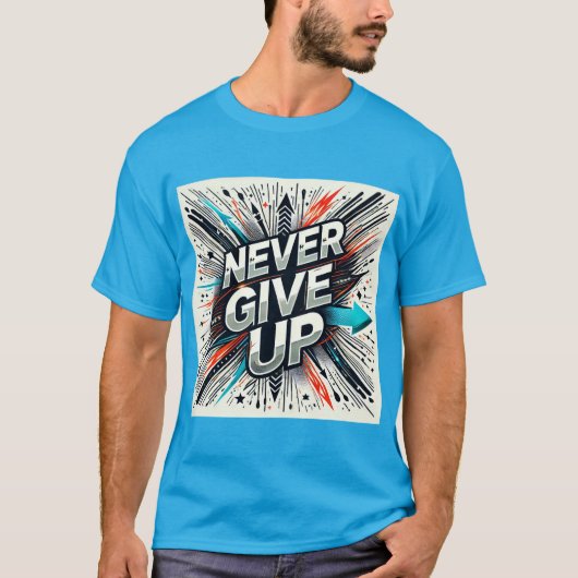 強靭性与えを上げない Tシャツ (正面)