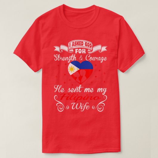 強頼力の神フィリピWiを送った Tシャツ (デザイン正面)