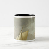 強風の刃物(銅油) ツートーンマグカップ (中央)