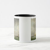 強風の刃物(銅油) マグカップ (中央)